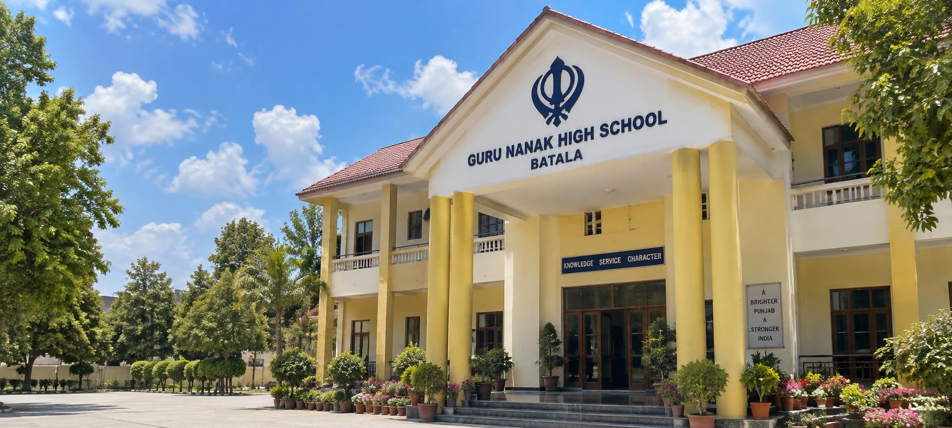Guru Nanak High School Batala Campus Building